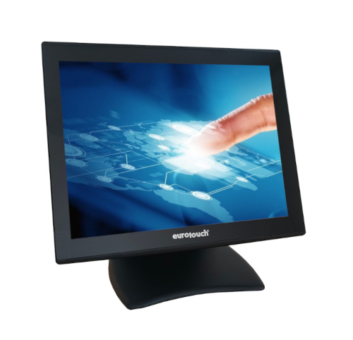 EUROTOUCH EA-1508A Fold - Capacitive Touch 15" monitor, VGA, HDMI, skládací stojan